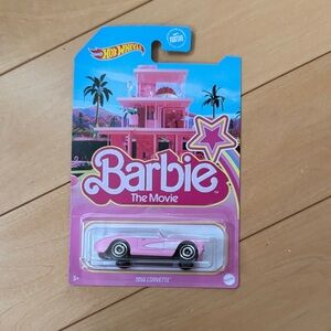 Hot Wheels Barbie The Movie 1956 Corvette - Pink